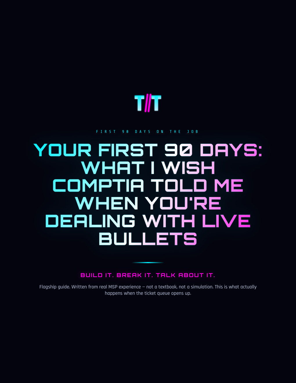 From Cert to Career — Your First 90 Days cover